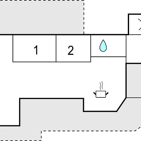度假居 Three-bedroom In Allingabro *